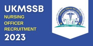 UKMSSB Recruitment Notification 2023